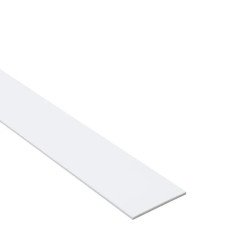 Couvre-joint en PVC blanc 4 cm x 6 m