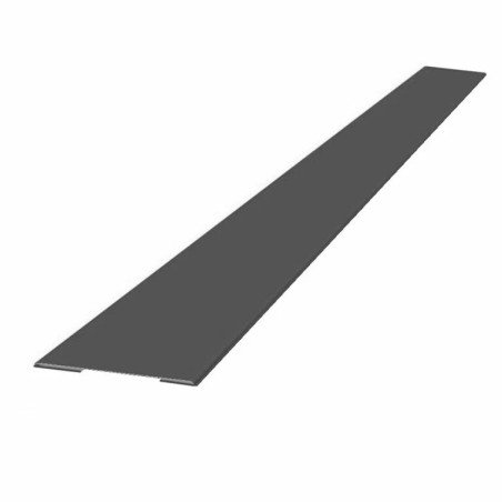 Couvre-joint en PVC anthracite 7 cm x 6 m