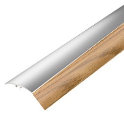 Barre de jonction de sol L30 décor Chêne Foncé 30/93 cm