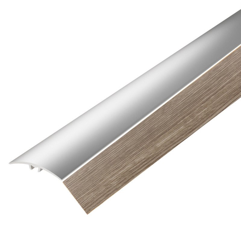 Barre de jonction de sol L30 décor Chêne Argile 30/93 cm