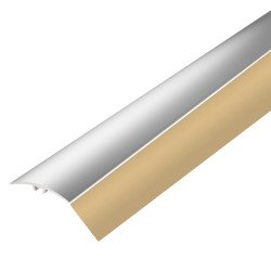 Profil de dilatation de sol L50 93 cm couleur Champagne en aluminium