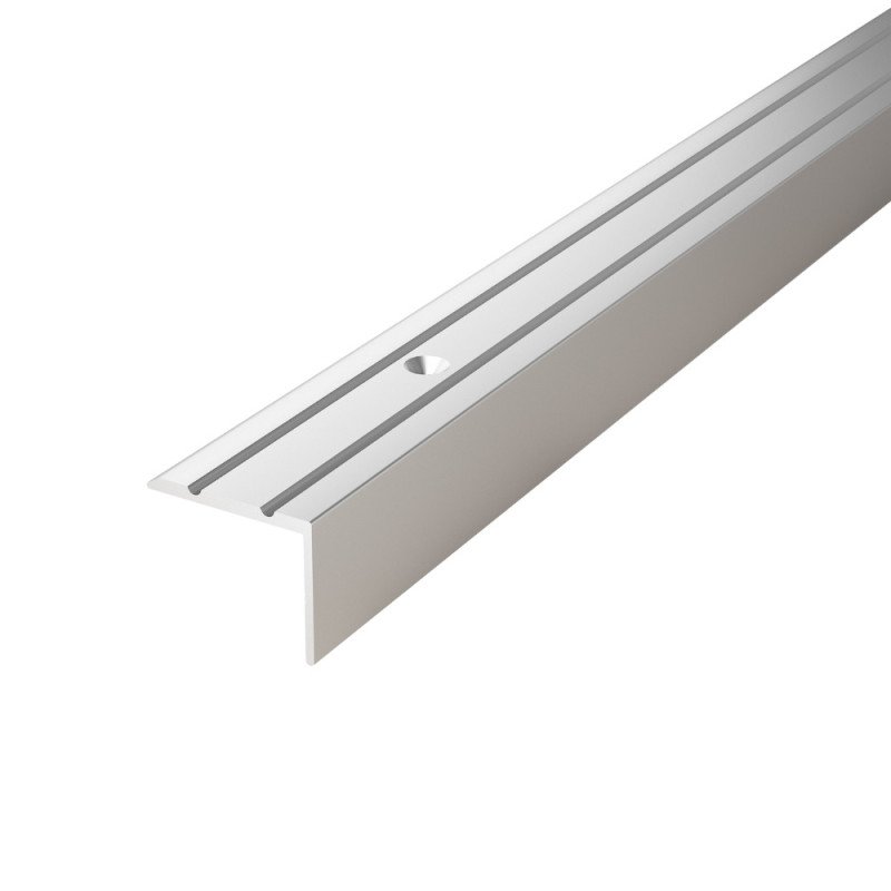 Profilé d’angle pour escalier G32 argent 25x20/93 cm