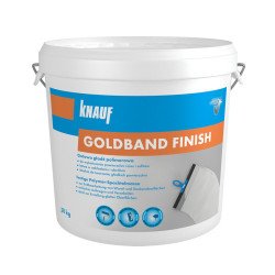 Knauf Bauprodukte - couche de finition polymère prête à l'emploi Knauf Goldband Finish 28 KG
