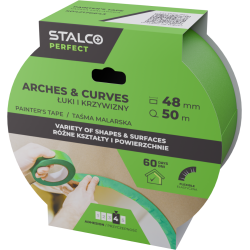 Ruban de masquage pour arches et courbes 48 mm x 50 m