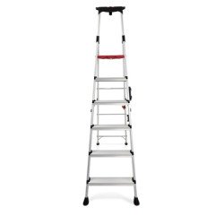 Échelle pliante 6 marches en aluminium