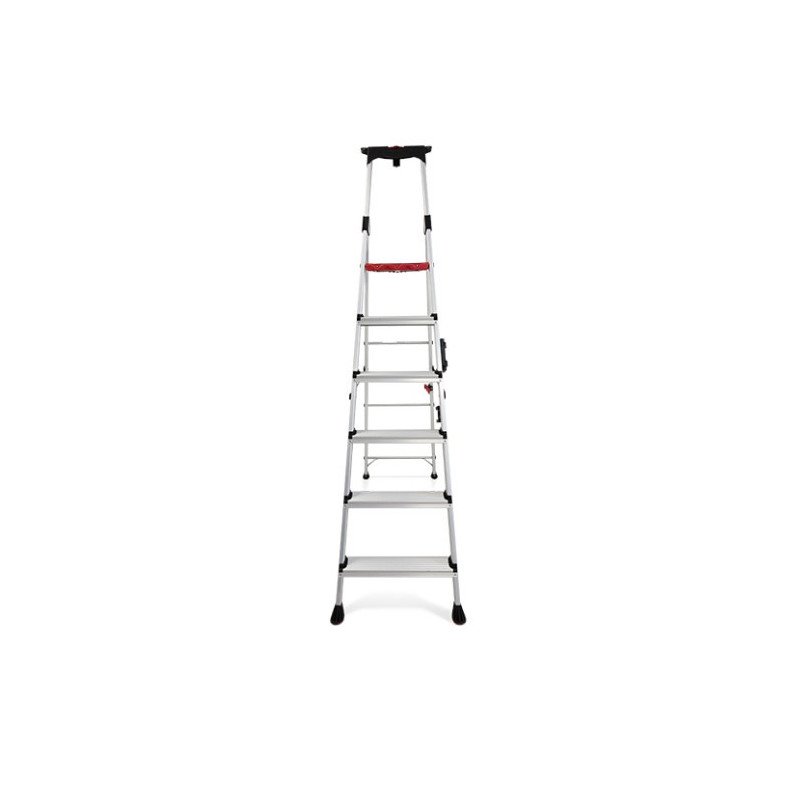 Échelle pliante 6 marches en aluminium