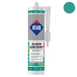 Mastic silicone sanitaire ATLAS SILTON S 217 Émeraude – 280 ml
