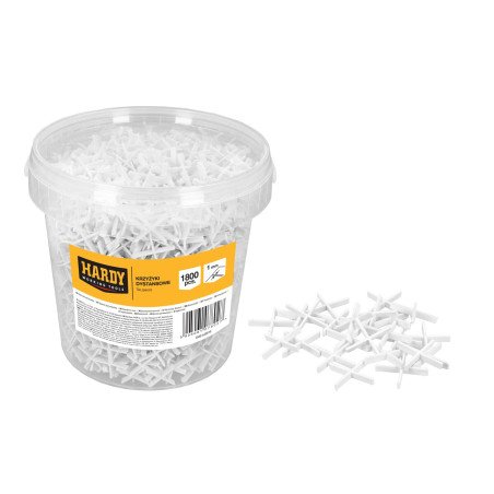 Croisillons d'écartement pour carrelage Hardy 1 mm – 1800 pièces