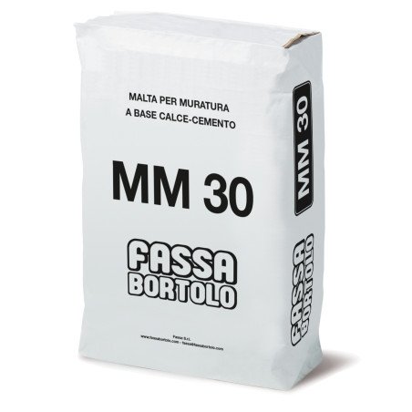 Mortier de maçonnerie FASSA MM 30 à base de ciment – Sac de 25 kg
