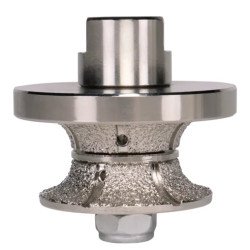 Fraise diamantée ronde SUPERPRO pour meulage et finition des bords arrondis