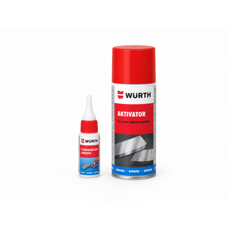 Kit Colle Instantanée + Activateur Cyanoacrylate – 20 ml + 150 ml