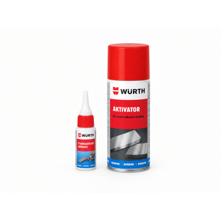Kit Colle Instantanée + Activateur Cyanoacrylate – 20 ml + 150 ml
