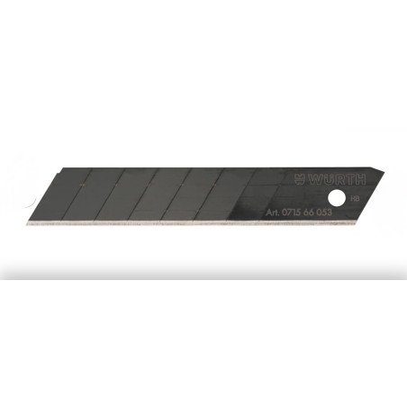 Lames sécables de précision ultra-tranchantes pour cutter – 18 mm – 10 lames