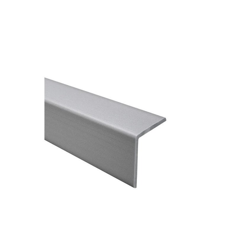 Baguette d'angle Interieur En PVC Avec Le Gris 2500x22x22mm REGIPS