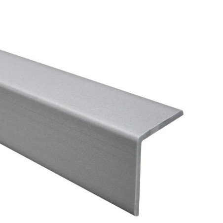 Baguette d'angle Interieur En PVC Avec Le Gris 2500x22x22mm REGIPS
