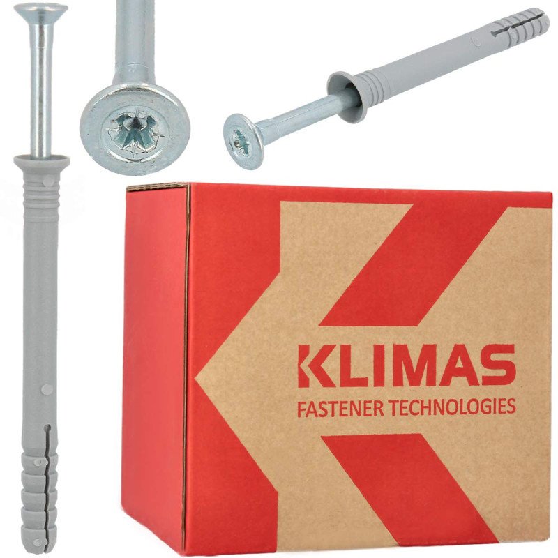 Chevilie a vrrape KILMAS 6x60 200pc