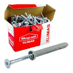 Chevilles aFrape6mm 3x40mm KLIMAS 100pc