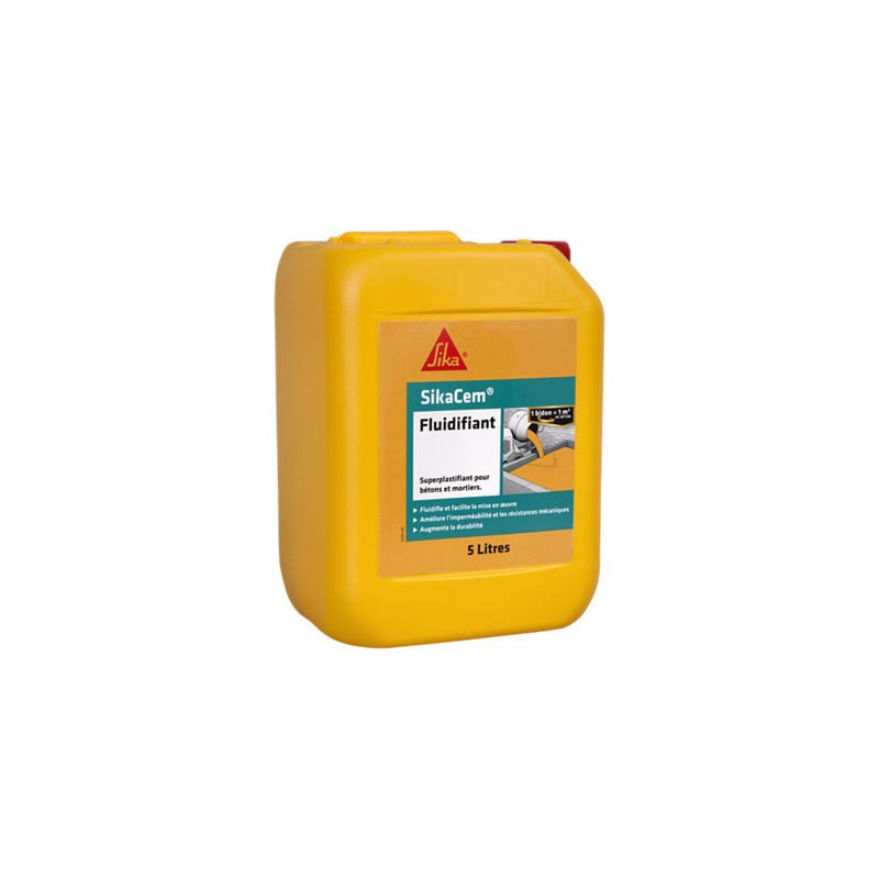 SIKA plast 5kg pour melanger beton