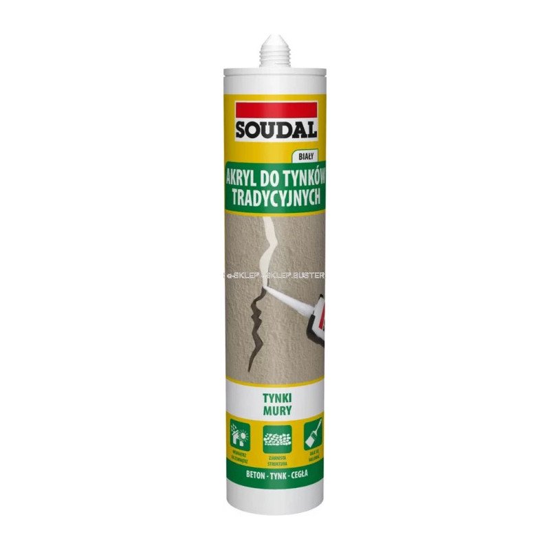 SOUDAL AKRYL FASSADE - Mastic acrylique pour façades - 310 ml