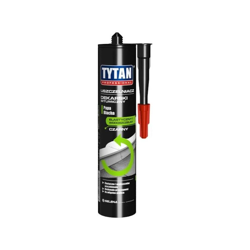 SCELLANT DE TOITURE BITUMINEUX TYTAN PROFESSIONAL - Noir - 280 ml