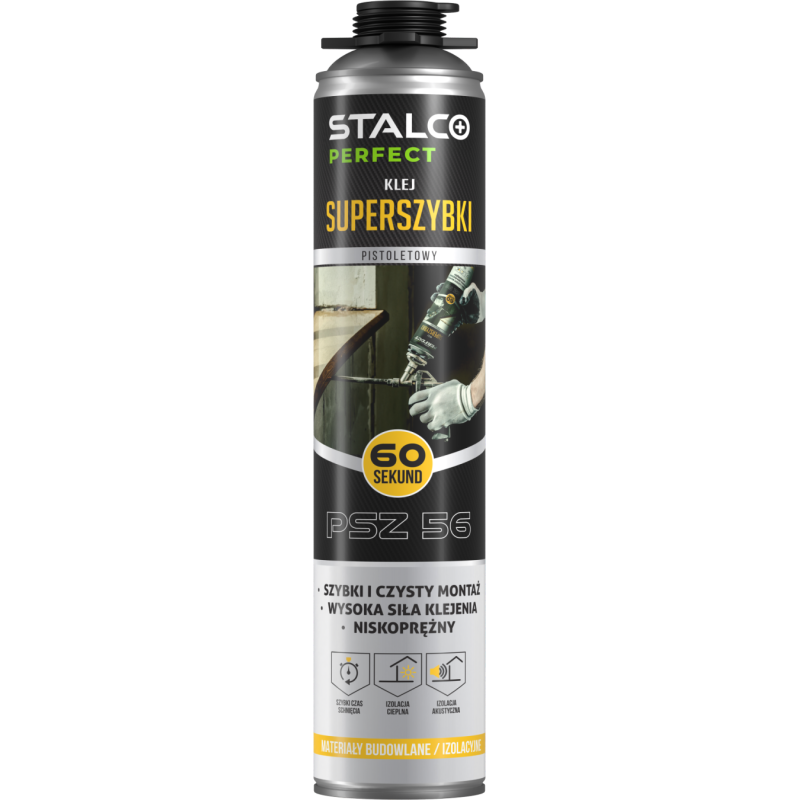 COLLE-POUDRE EXPRESS POUR PISTOLET - 750 ml - STALCO PERFECT - Réf. S-64656