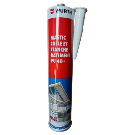 COLLE ET MASTIC ÉTANCHE BATIMINI PU40+ BLANC