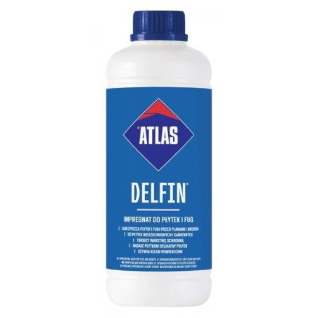IMPRÉGNANT HYDROFUGE POUR CARRELAGE ET JOINTS - ATLAS DELFIN - 1 L