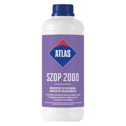 NETTOYANT PROFESSIONNEL ATLAS SZOP 2000 - POUR ÉLIMINER LES SALISSURES DE DISPERSIONS POLYMÈRES (PRIMAIRE/PEINTURE/ENDUIT) - 1 L