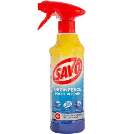 SPRAY NETTOYANT ANTI-MOISISSURES POUR BAIGNOIRES, DOUCHES ET CARRELAGE - SAVO - 500 ml