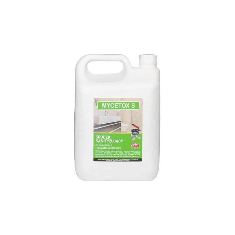 CONCENTRÉ DE NETTOYAGE ET DÉSINFECTION DES SURFACES MYCETOX S - 5 L