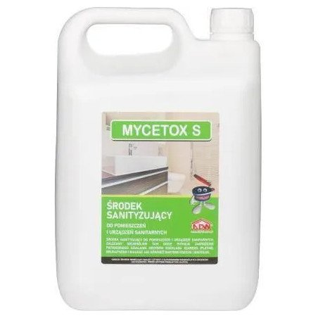 CONCENTRÉ DE NETTOYAGE ET DÉSINFECTION DES SURFACES MYCETOX S - 5 L