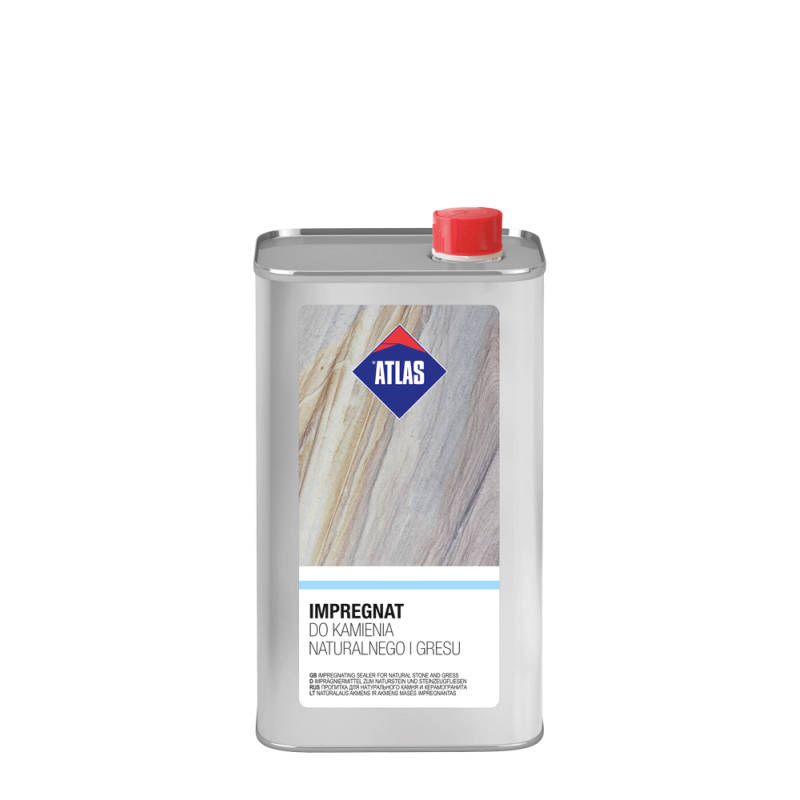 IMPRÉGNANT HYDROFUGE POUR PIERRE NATURELLE ET GRÈS CÉRAME - ATLAS - 1 L