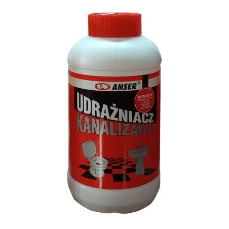 DÉBOUCHEUR DE CANALISATIONS EN GRANULÉS "KROT" (ANSER) - 500 g