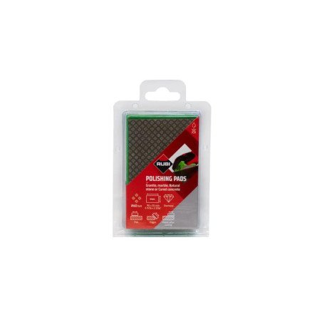 Bloc de polissage diamanté RUBI MAX DIAMOND en caoutchouc, grain 60, 90 x 55 mm