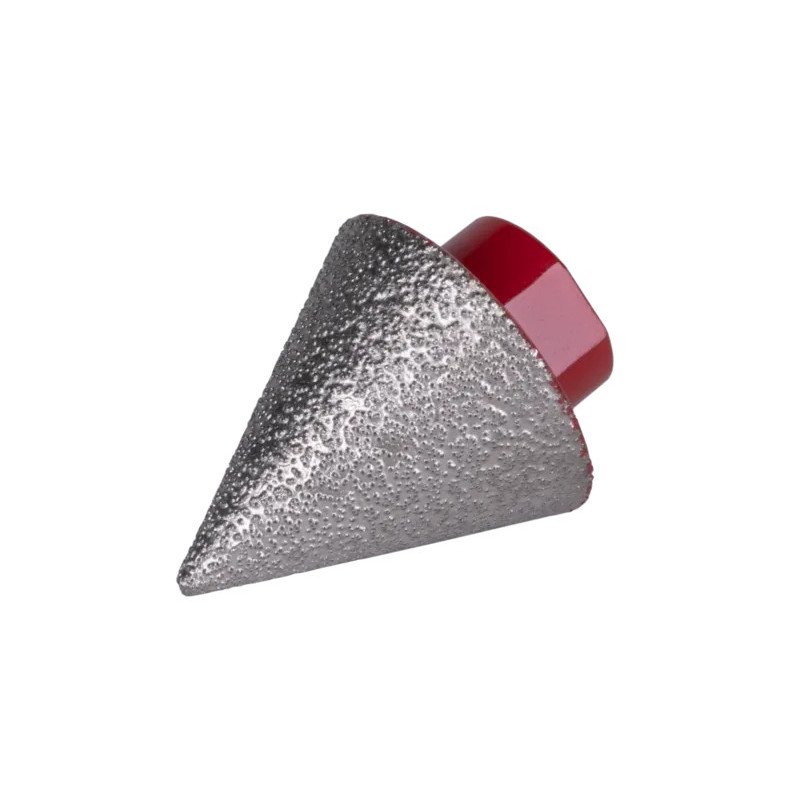 Foret diamanté conique vacuum brazed RUBI pour porcelaine et pierre naturelle, diamètre 2–35 mm