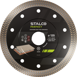 Disque diamanté PERFECT STALCO pour céramique Ø125 mm