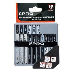 Lames de scie sauteuse set B - 10 pièces