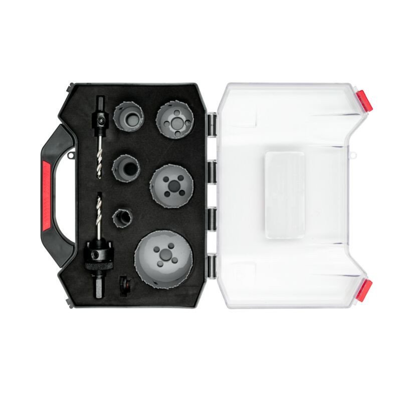 Ensemble de forets bimétalliques 9 pièces.