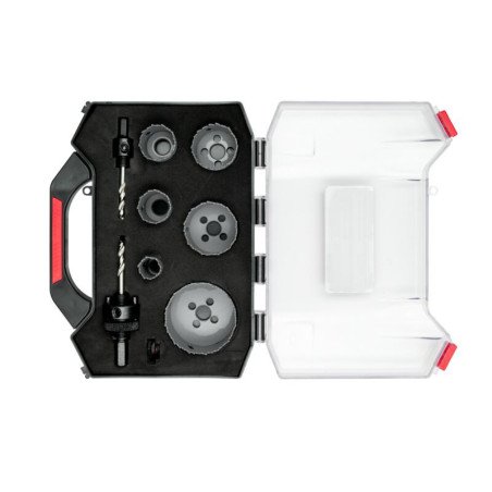 Ensemble de forets bimétalliques 9 pièces.