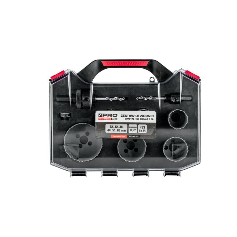 Ensemble de forets bimétalliques 9 pièces.