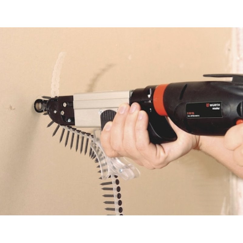 Vis pour plaque de plâtre à double filetage en bande, 3,5x25 mm - Bande de 1000 pièces