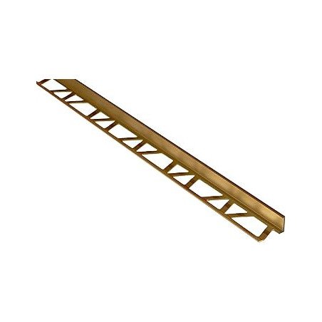 Profil de finition couleur champagne – 250 cm × 10 mm