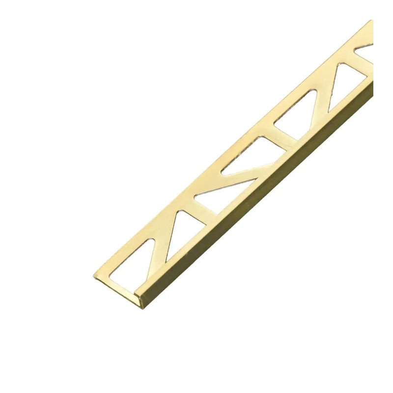 Profil de finition couleur or – 250 cm × 8 mm