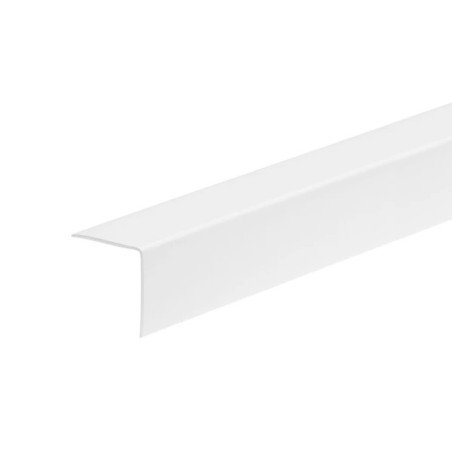 Cornière en PVC blanche  – 35 × 35 mm, longueur 2,75 m