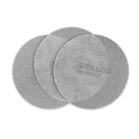 Disques abrasifs en maille Ø125 mm, grain 240 – lot de 5 (STALCO PERFECT)