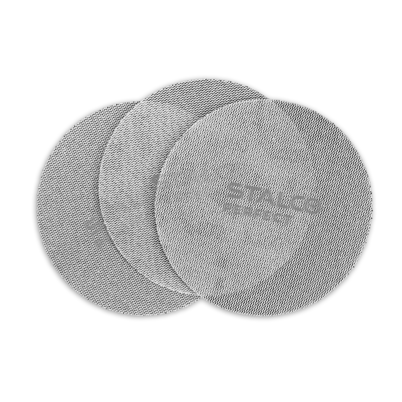 Disques abrasifs en maille Ø225 mm, grain 180 – lot de 5 (STALCO PERFECT)