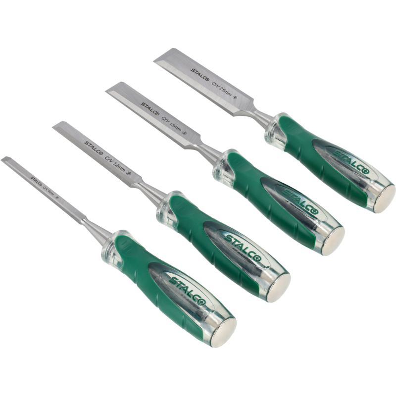 Jeu de burins 6–25 mm 4 pièces, STALCO