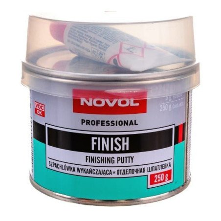 Mastic de finition automobile Novol Finish, 250g
