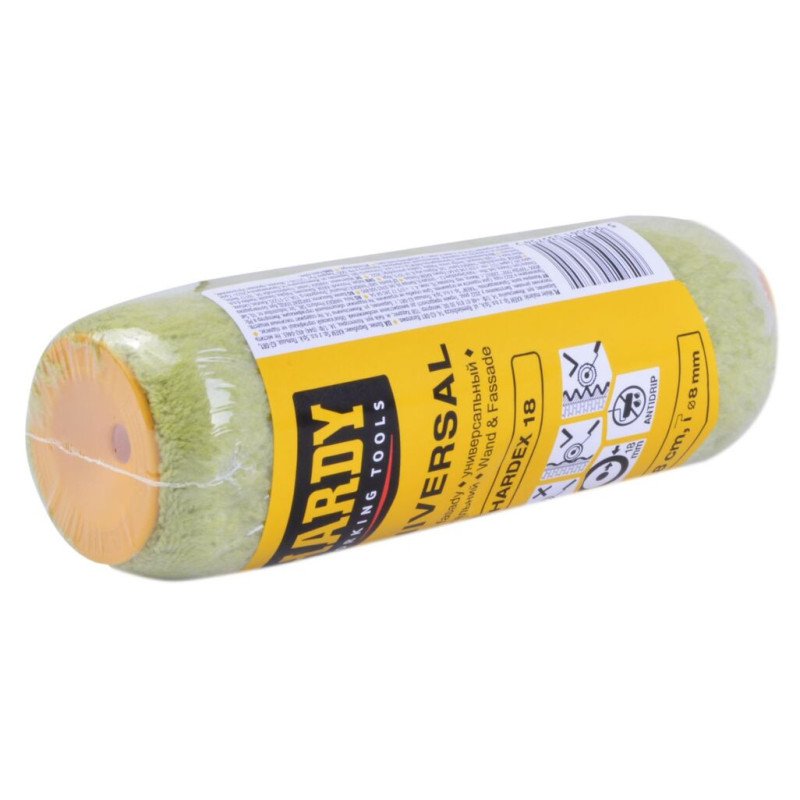 Rouleau à peinture pour émulsion HARDEX, largeur 18 cm (48 mm de diamètre)
