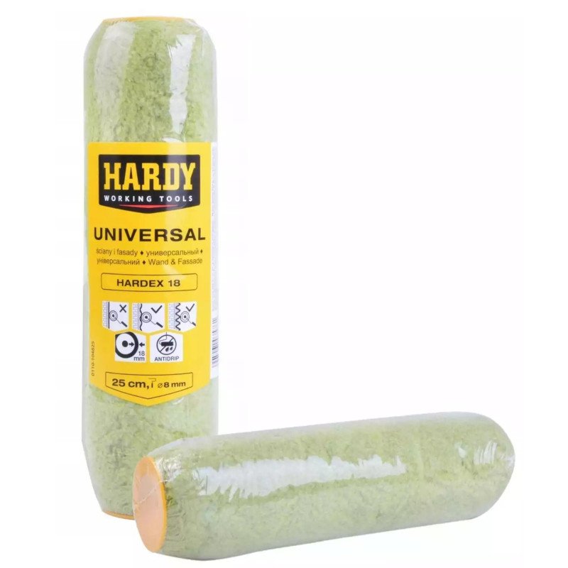 Rouleau à peinture pour émulsion HARDEX, largeur 25 cm (48 mm de diamètre)